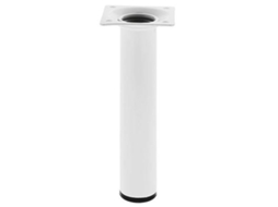 Pata mesa 4-30x150 acero blanco