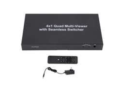 Mali switch Multivisor 4x1 Quad Multi Viewer Seamless 1080p 60hz 5 Modos de Exibição para Câmeras de Segurança Console de Jogos Plug Us