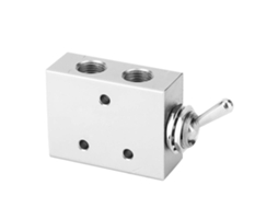 Válvula De Interruptor Alavanca Aramox Compact 2 Posições E 5 Vias Com Ampla Faixa Pressão G1 8pol 1, 5~8 Kgf Cm² Para