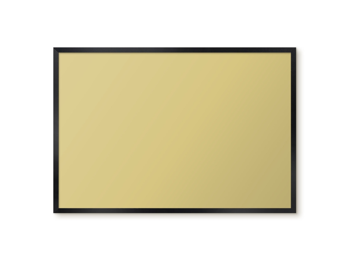 Magnetic Wall Board Beige Orange For The Office Espelharte (60x40 Cm)
