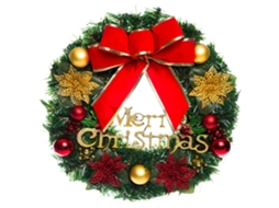 Guirlanda De Natal Para Decoração De Janela E Porta