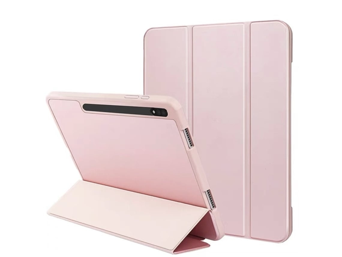 Capa Para Tablet Lurelia, Para Samsung Galaxy Tab S9 X710 Com Dissipação De Calor Em Favo De Mel De Silicone E, Rosa, Fixação Magnética