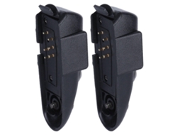 2 Adaptadores Portáteis de Fone de Ouvido de 7 Pinos para Walkie-talkie GP328 e GP340.-aquaforge