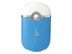 Ventilador Elétrico Portátil Mini Azul Para Secar Cílios Eoocoo