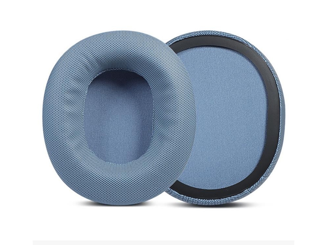 Almofada Para Auscultadores Steelseries Arctis 3 De Orelhas De Esponja Macia Couro Azul