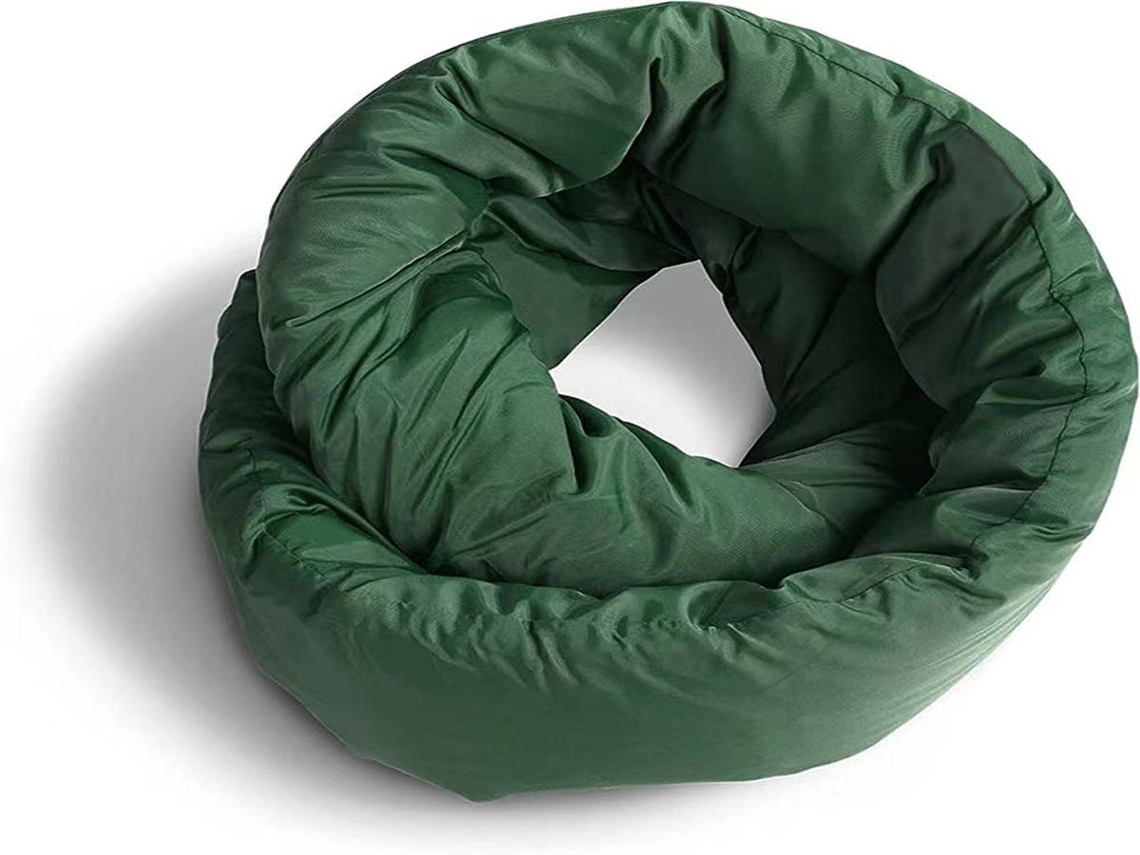 Lurelia Almofada Viagem, Ergonómica, Algodão, Respirável, Lavável, Portátil Variante 03