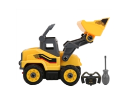 Escavadeira multifuncional removível Ats com controle remoto, modelo Bulldozer para crianças.