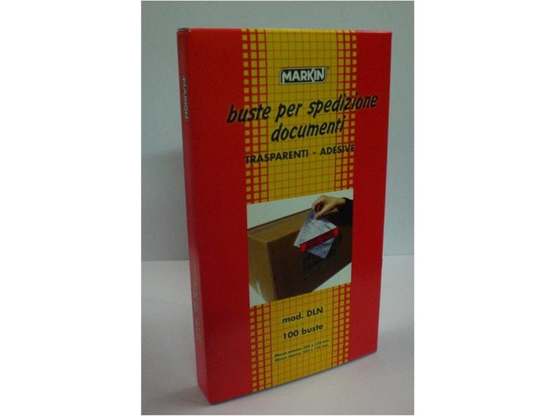 MARKIN Envelope Dln Dl 110 X 220 Mm Branco 100 Peças