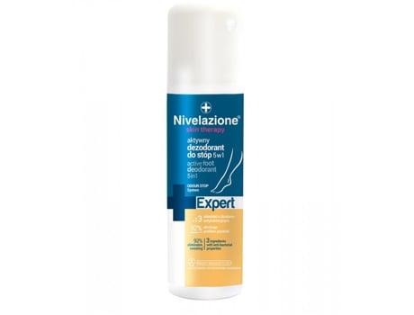 Desodorizante Para Pés Ideepharm Nivelazione Skin Therapy Cuidado Ativo 5 Em 1 150ml