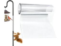 Proteção Contra Esquilos para Pássaros, Robusta, Transparente e Impermeável, Barreira Protetora Contra Esquilos para CHABERLU