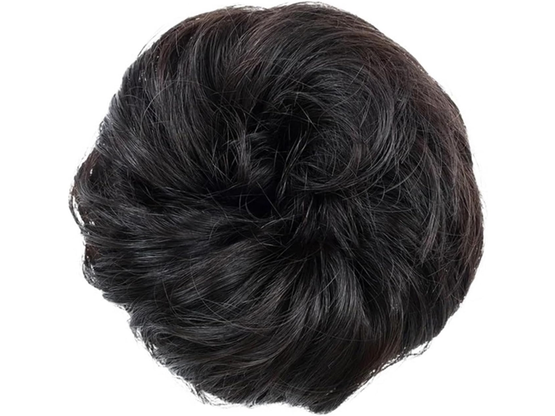 Aplique de Cabelo com Coque Desarrumado 10 Cm SFUSHOS