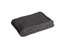 Manta Preto 130 X 170cm Flanela