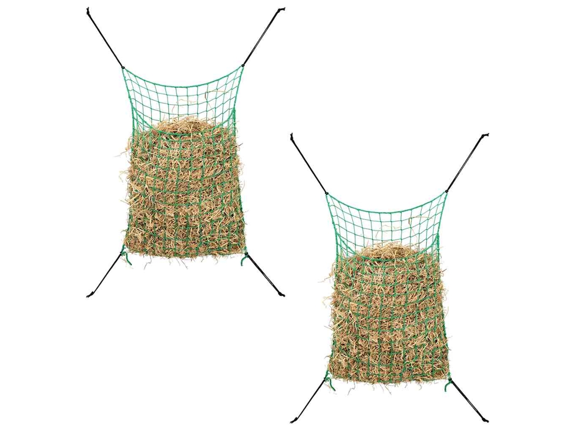 Vidaxl Redes Para Feno Retangular Pp 2 Pcs 0,9x1 M