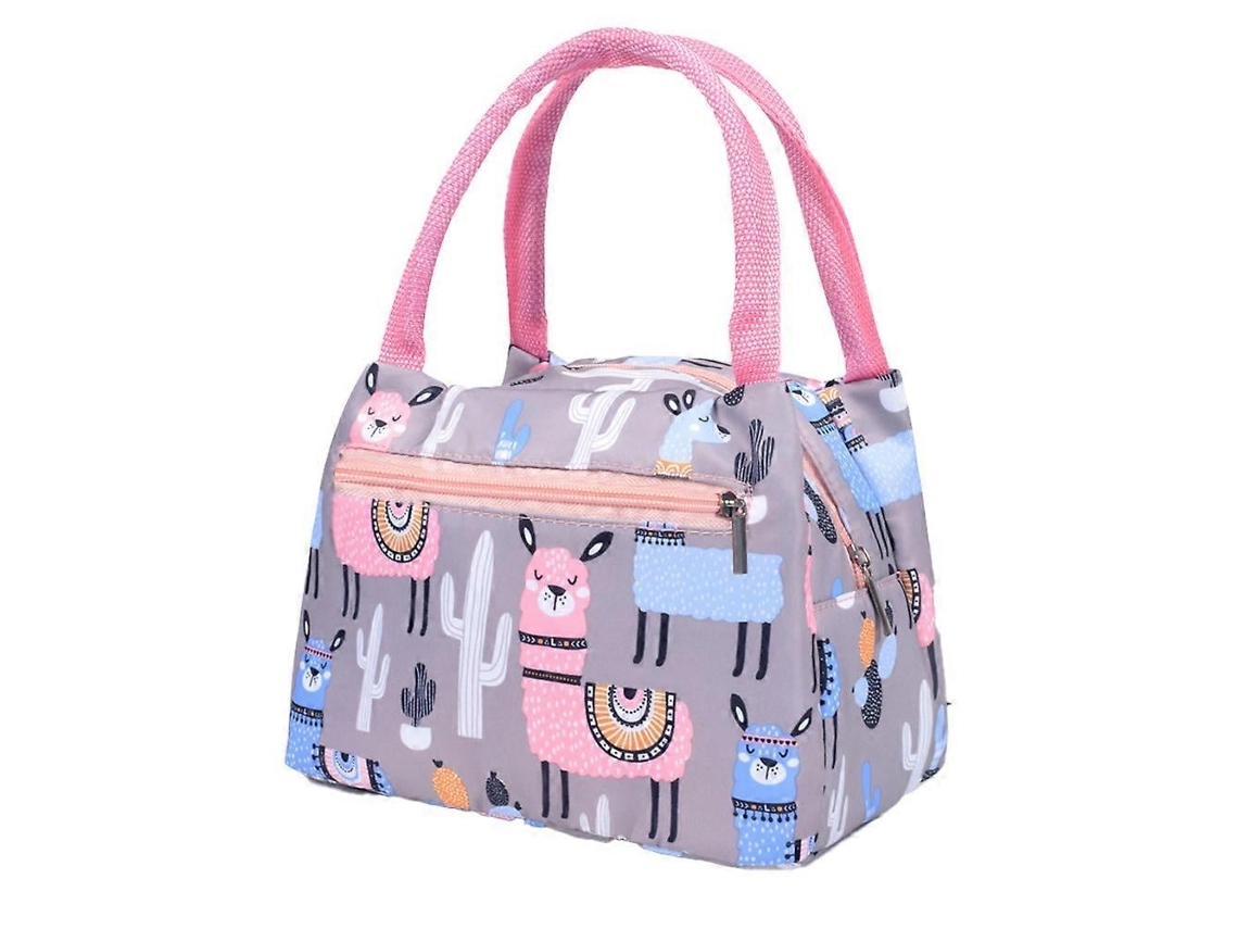 Bolsa térmica portátil com zíper Aquaforge, bolsa para almoço, bolsa para almoço