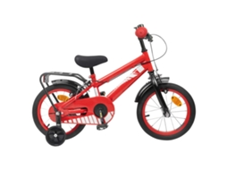 Vidaxl Bicicleta Infantil 14 Polegadas Para 3 A 5 Anos Vermelho