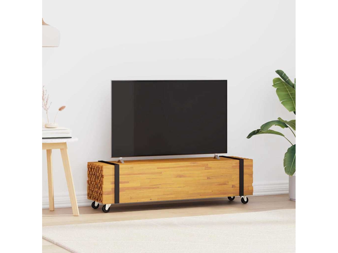 Vidaxl Suporte Para Tv Castanho 110 X 30 X 30 Cm