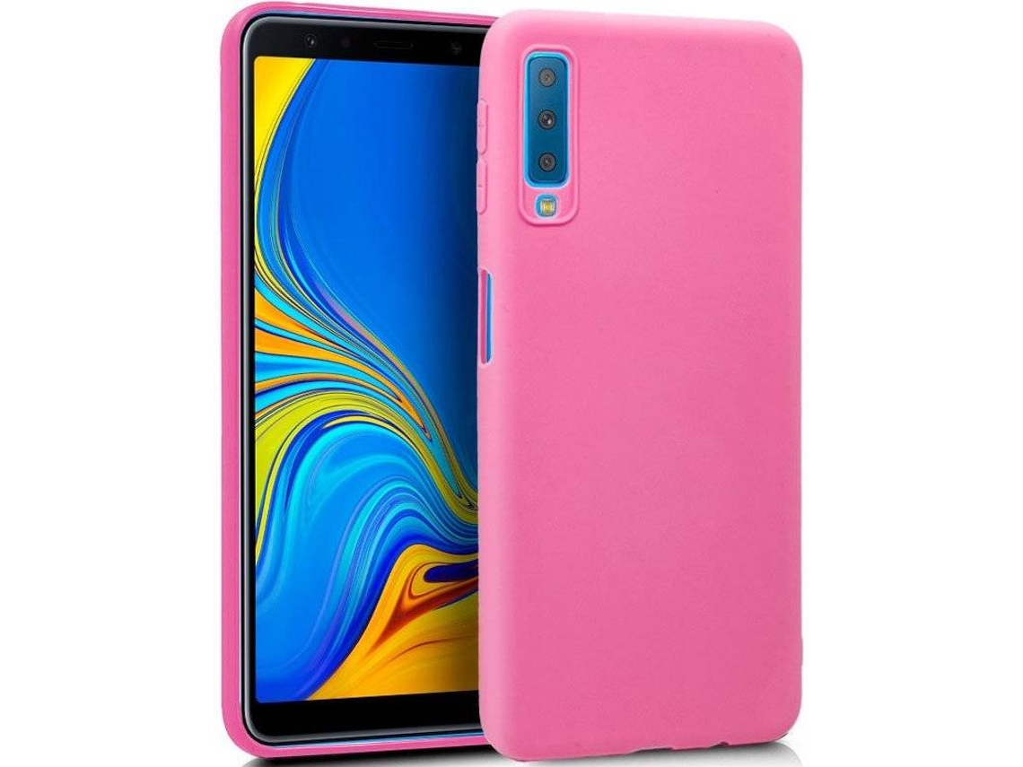 Capa Samsung Galaxy A7 COOL Silicone Rosa