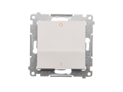 Interruptor Bipolar 10ax Conexão Rapida Branco Kontakt Simon Dw2.01 11
