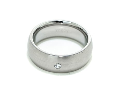 Anel feminino  X5005 Prateado - 18
