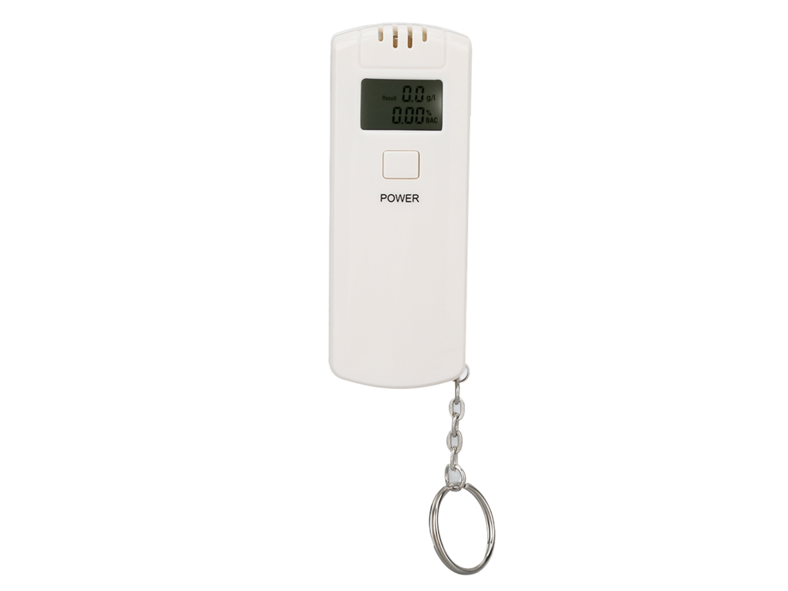 Testador Digital Portátil De Álcool Para Uso Doméstico Com Tela Lcd E Operação Simples
