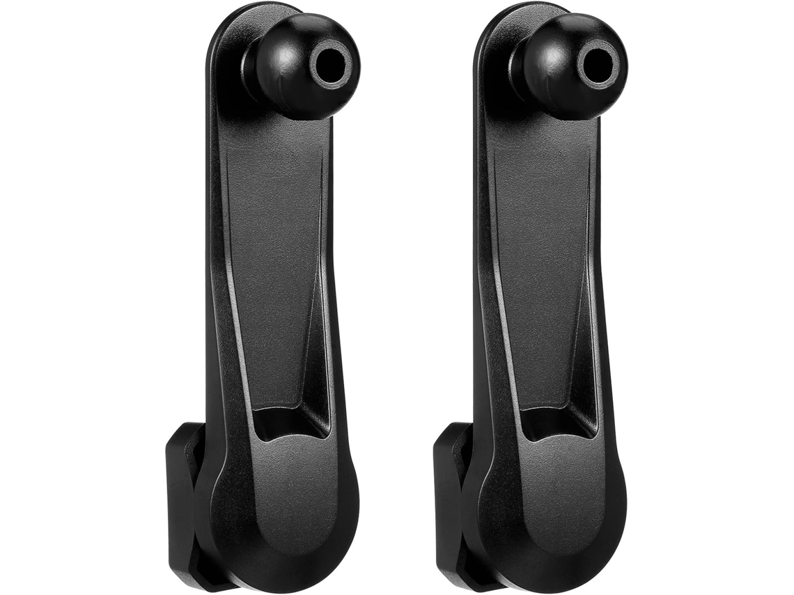 Braço Extensor De Junta Esférica De 2 Peças Para Celular, Adaptador De Extensão Preto
