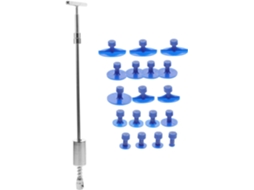 Kit de reparo para mistura sem pintura com martelo deslizante e extrator.