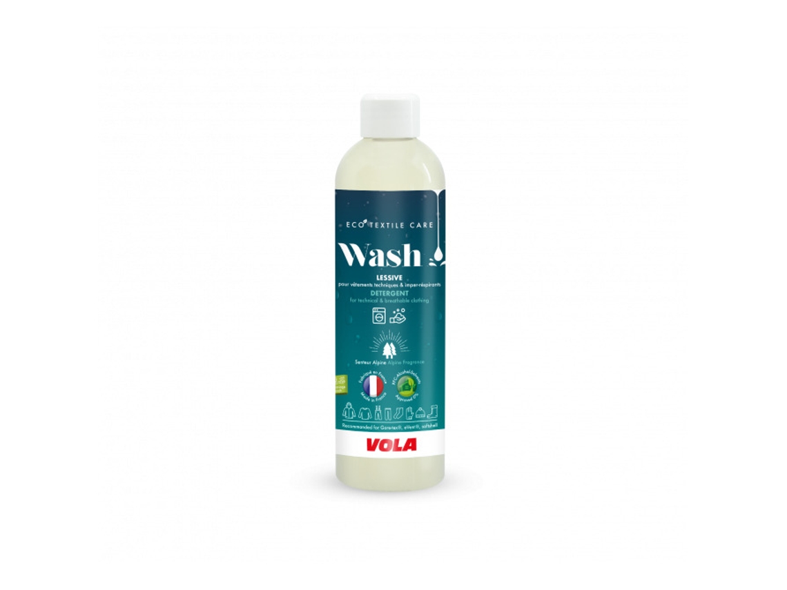 Detergente para vestuário técnico e respirável VOLA