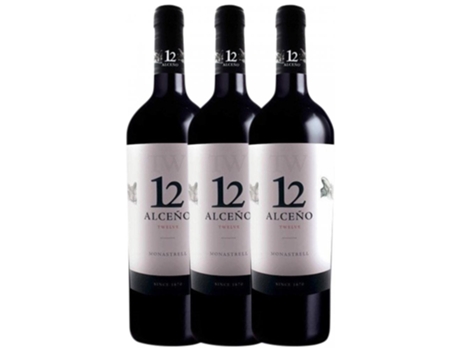 Alceño Monastrell 12 Jumilla 75 cl (Caixa de 3 unidades)