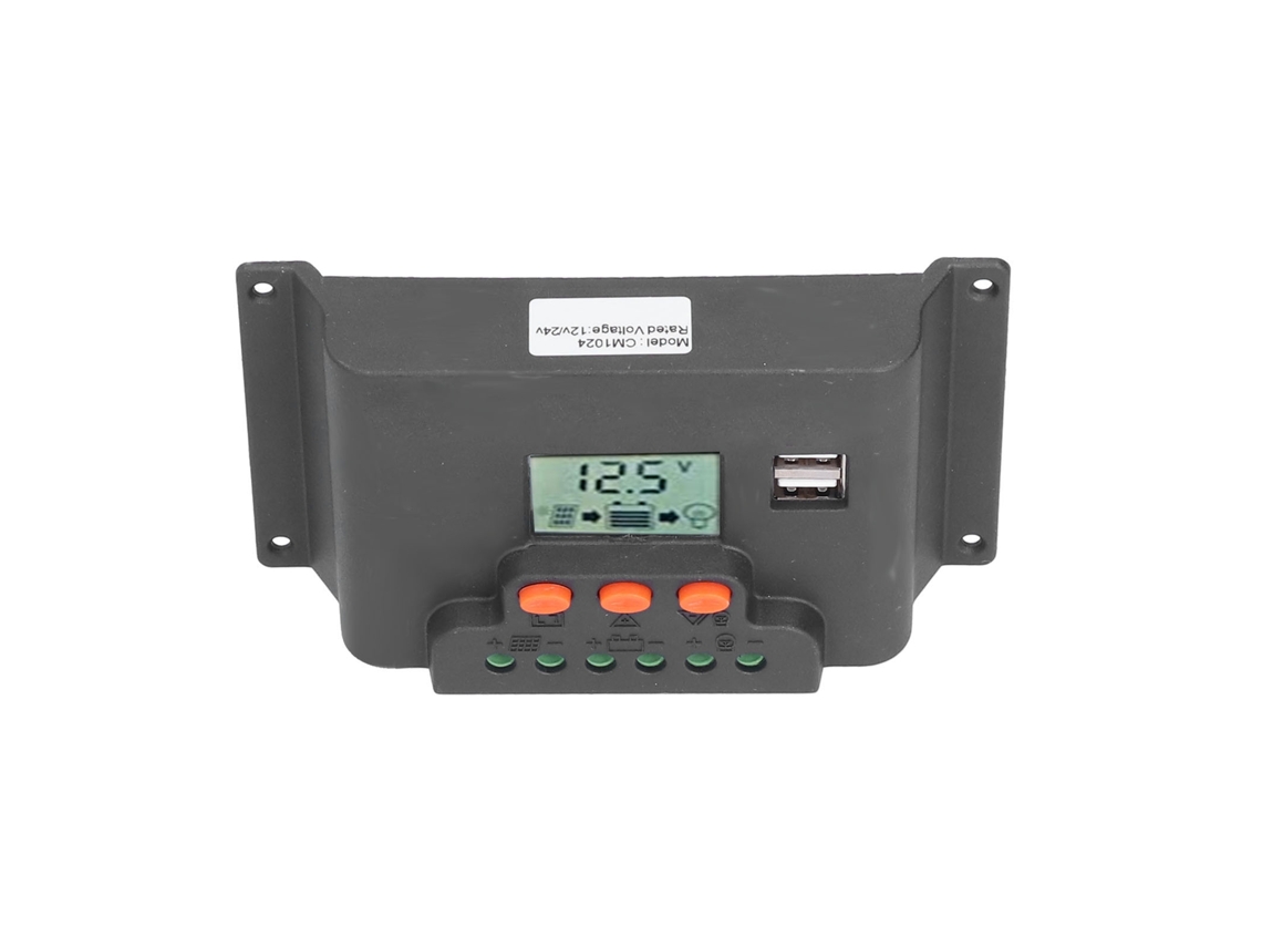 Controlador de Carga Solar Pwm 12/24v 30a S/MARCA