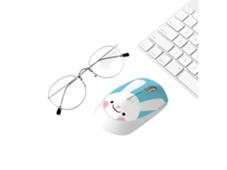 Mouse Sem Fio, 2.4g Portátil Móvel Óptico Office 3 Ajustável Para Laptop, Pc, Notebook, Computador, (azul)*