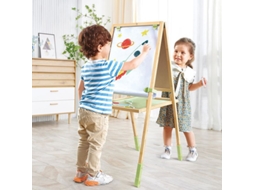 Cavalete De Bambu Hape Step Up Brinquedos Criativos Para Crianças