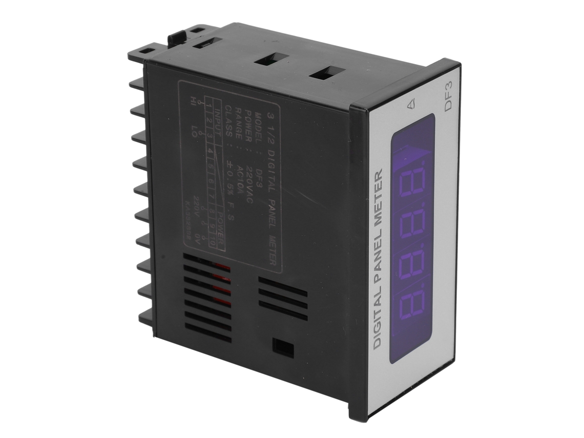 Laxiscreed Berm Digital Panel Meter Com Display Para Medição De Corrente E Tensão