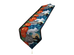 Guardanapo de Mesa Algodão Linho 33x180cm Decoração Halloween