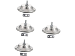 Conjunto De 4 Adaptadores Pés Niveladores Ajustáveis Popetpop Para