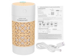 Laxiscreed Spray Umidificador Mini Usb, Portátil, 3 Em 1 Com Luz Led Para Carro E Escritório