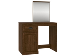 Dressing Table, Dressing Tables Vidaxl Marrom Madeira Processada (n/a)
