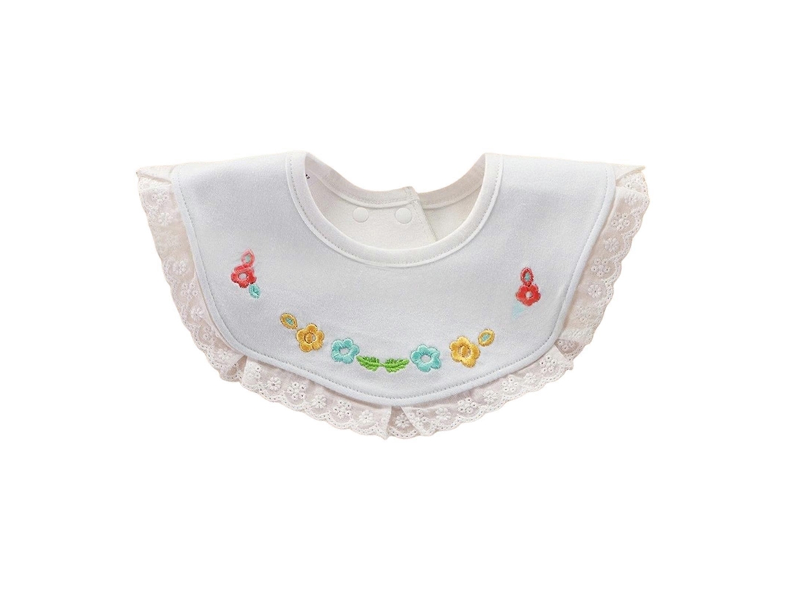 Bolsa para alimentação de bebê com estampa bordada de desenho animado, tecido de algodão resistente e lavável, toalha absorvente infantil.