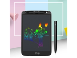 2026zentro-tablet Lcd De Escrita 12 Polegadas Fácil De Usar Versátil Para Desenhos E Anotações Em Casa Preto