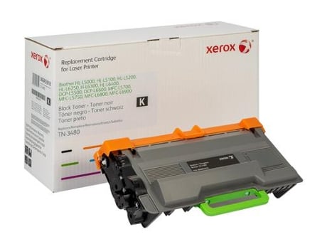 Xerox Cartucho de Toner Preto. Equivalente a Brother Tn3480. Compatível com Brother Dcp-L5500 Dcp-L6600 Hl-L5000 L5100 L5200 L6250 L6300 L6400 Mfc-L5700 L5750 L6800 L6900