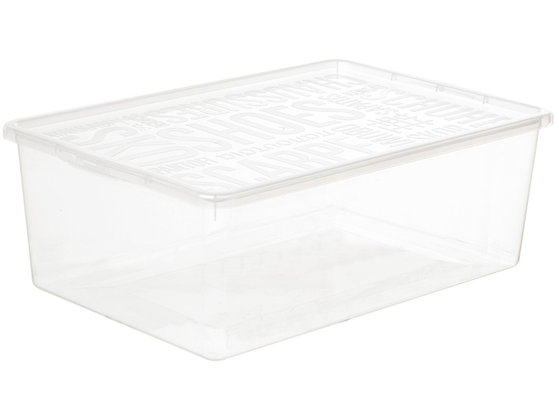 Caixa de Sapatos de Equipe de Plástico Basic Box Grande PLAST TEAM