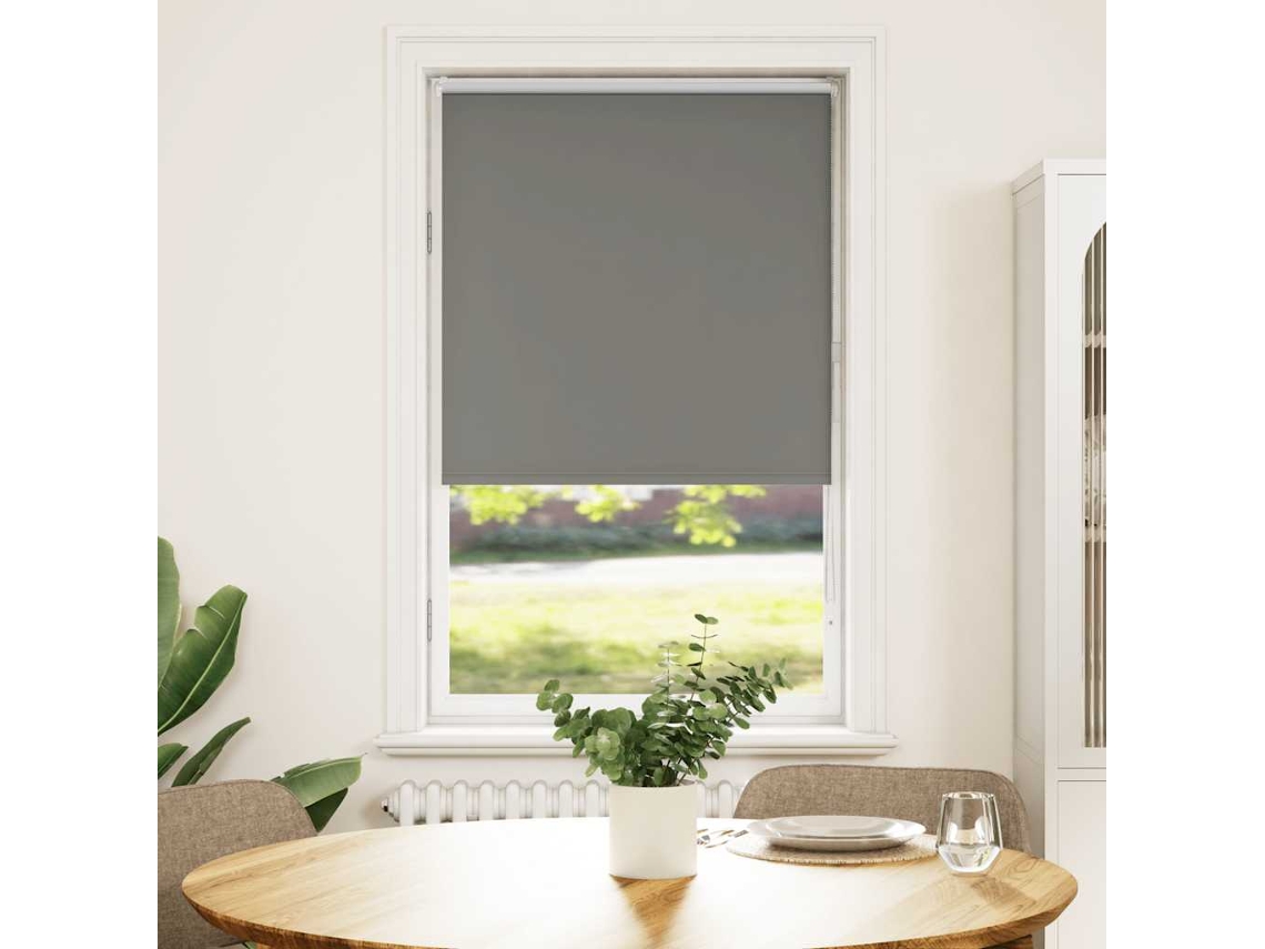 Vidaxl Persiana De Enrolar 65x130 Cm Largura Tecido 60,7 Cm Poliéster