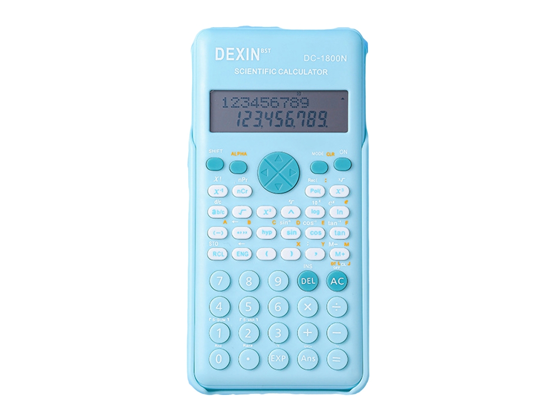 Calculadora Científica Rosa Com 240 Funções E Tela Lcd De 2 Linhas Para Estudantes Universitários, Escolas E Escritórios Portátil