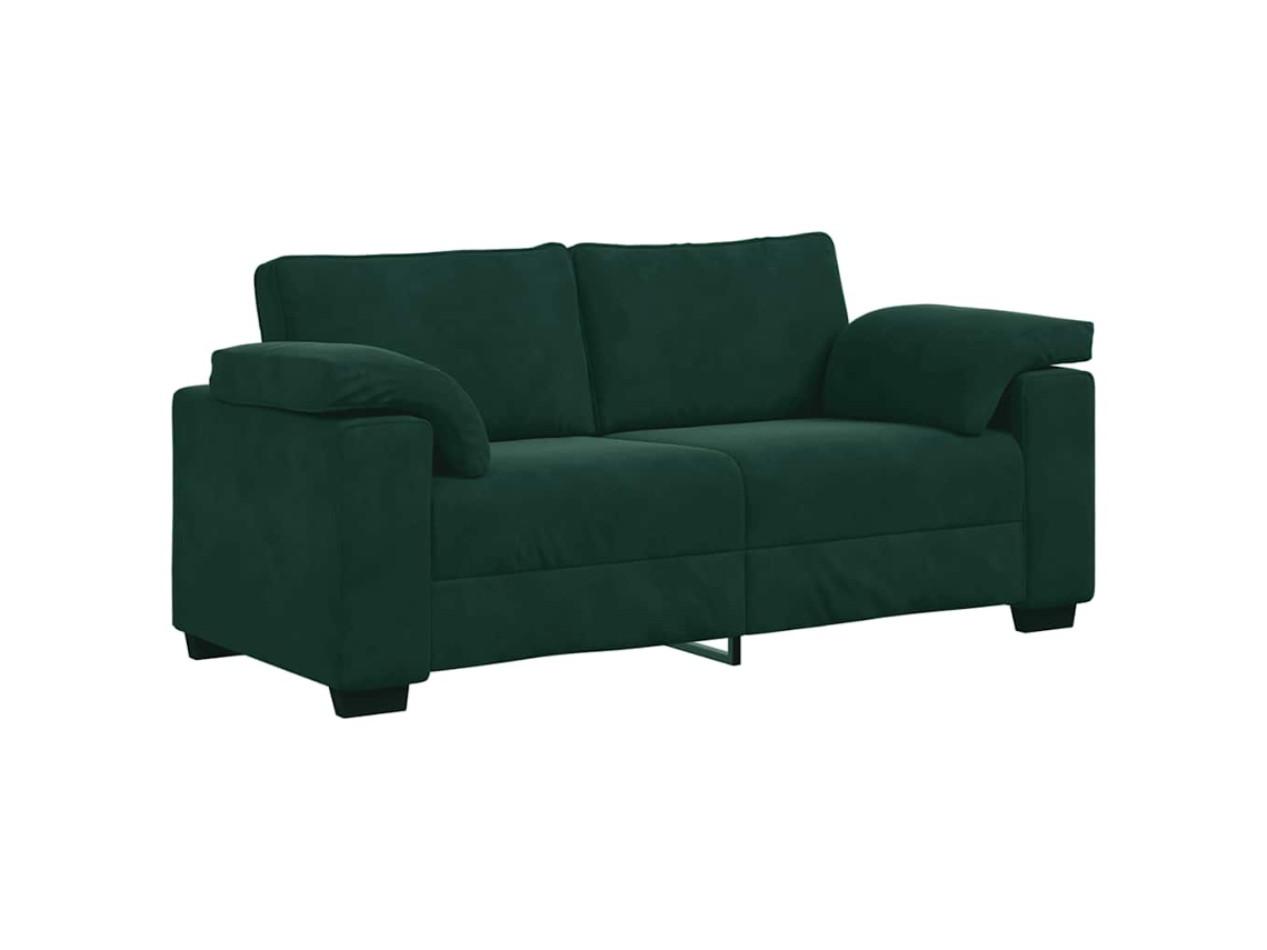 Sofá luvas 180x77x82 Cm Veludo Verde escuro MAISON EXCLUSIVE