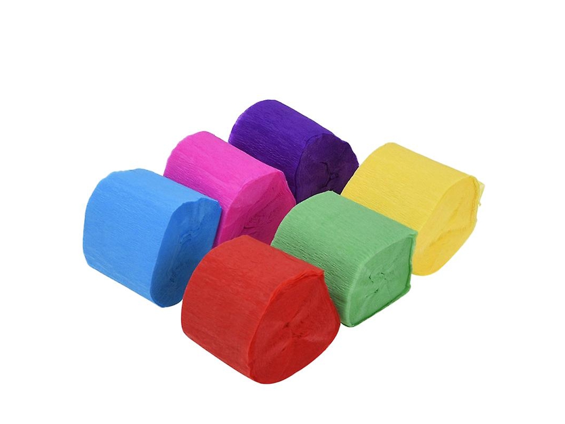 6 Unidades de Flâmula de Papel Crepom ALLINLESS