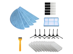 Peças para aspirador de pó robô, escova lateral, filtro de poeira, esfregão hepa, para ilife v5 v5s v3 v3s v5pro v50 v55 x5 v5s pro