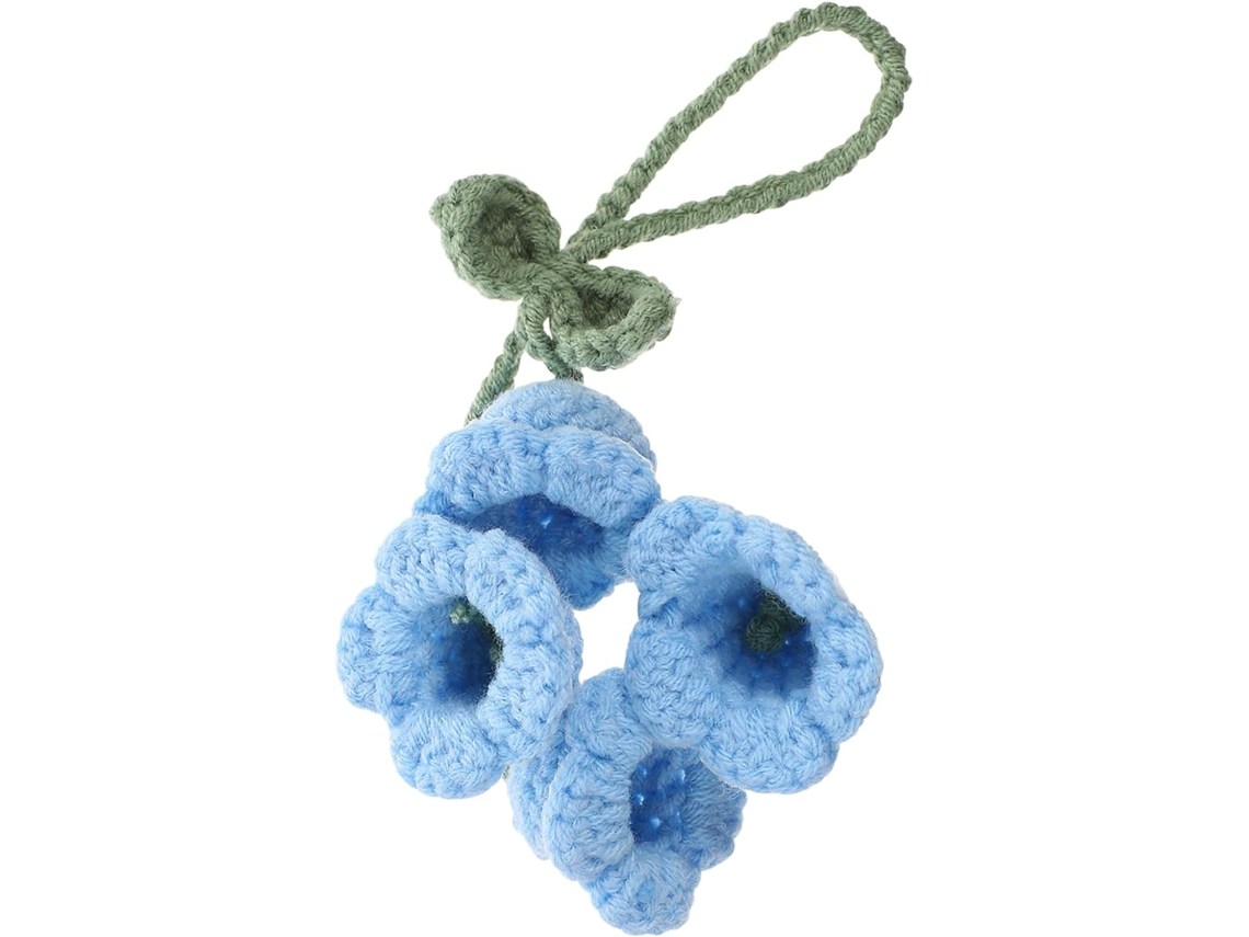 1 Conjunto De Decoração De Flores Penduradas Para Acessórios De Retrovisor De Carro