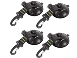 Conjunto de 4 Ventosas Anchor com Suporte para Fixação em Carro, C BRILVIBERA