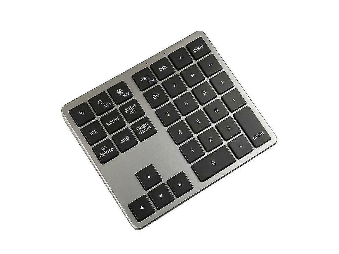 Teclado Numérico Bluetooth Sem Fio 2.4g, Conexão Remota De 35 Teclas, Teclado Numérico Para Laptop, Teclado Digital Com Janela A Everley891