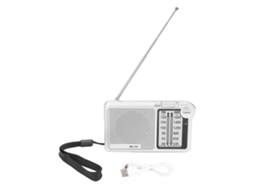 Rádio EOOCOO (rádio de Duas Bandas, Sintonização Manual com Ponteiro)