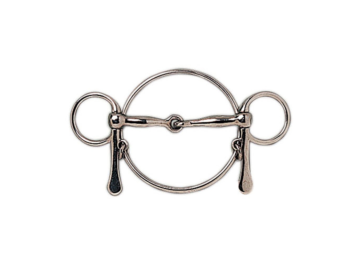 Dexter Ring Snaffle Dourado 11.5 Cmsefton